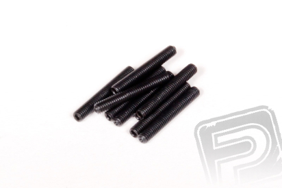 M3x20mm imbusové šrouby (černé, 10 ks.)
