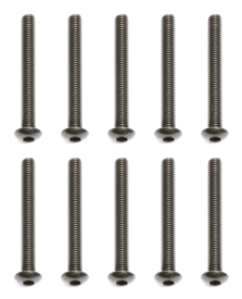 M3x26mm šroub s imbusouvou půlkulatou hlavou, 10ks.