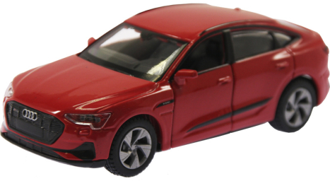 Maisto Audi e-tron Sportback 1:43 červená