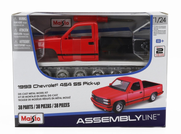 Maisto Chevrolet 454 Ss Pick-up 1993 1:24 Red