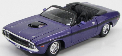 Maisto Dodge Challenger R/t 426 Hemi Convertible 1970 1:24 Fialová Se Potkala S Černou