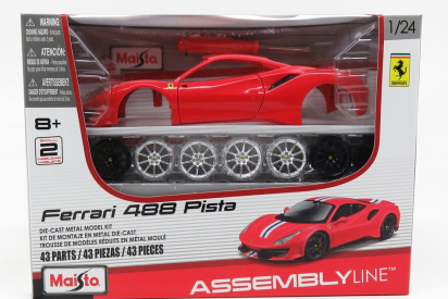 Maisto Ferrari 488 Pista 2018 1:24 Red