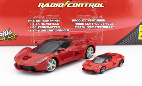 Maisto Ferrari Set 2x Laferrari 2013 1:24 Red