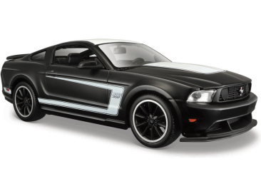 Maisto Ford Mustang Boss 302 1:24 černá matná