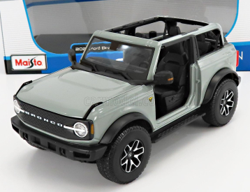 Maisto Ford usa Bronco Badlands Without Doors 2021 1:18 Grey