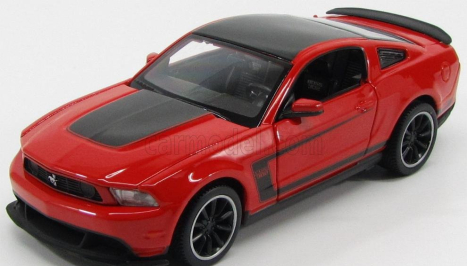 Maisto Ford usa Mustang Boss 302 2012 1:24 Oranžová Černá