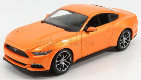 Maisto Ford usa Mustang Coupe 5.0 Gt 2015 1:18 Orange Met