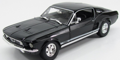 Maisto Ford usa Mustang Gta Coupe Fastback 1967 1:18 Black