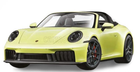 Maisto Porsche 911 992-2 Targa 4 Gts Hybrid 2024 1:18 Světle Zelená