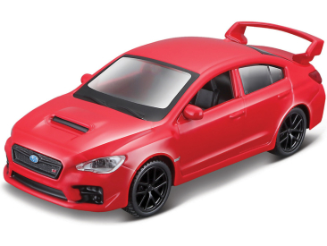 Maisto Subaru WRX STI 2017 1:40 červená