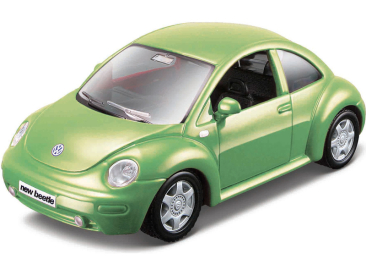 Maisto Volkswagen New Beetle 1:37 zelená metalíza