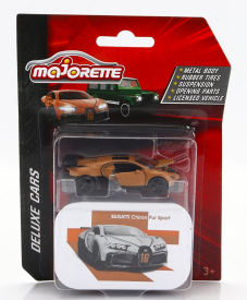 Majorette Bugatti Chiron Pur Sport N 16 2018 1:64 Světle Hnědá