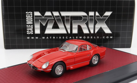 Matrix scale models Alfa romeo 2000 Sportiva Coupe Bertone 1954 1:43 Red