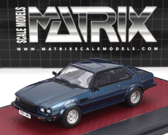 Matrix scale models De tomaso Longchamp Gts/e 1988 1:43 Blue Met