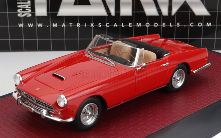 Matrix scale models Ferrari 250 Gt 2-series Pininfarina Spider Cabriolet Open 1960 1:43 Red