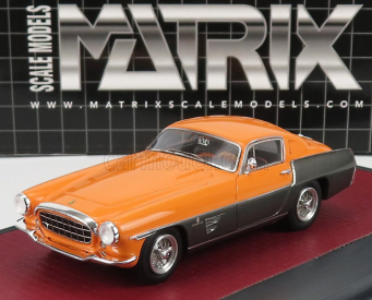 Matrix scale models Ferrari 375mm Ch.0476am Ghia Coupe 1954 1:43 Černá Oranžová