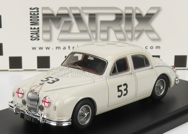 Matrix scale models Jaguar Mkii 3.4 Litre N 53 1:43, bílá