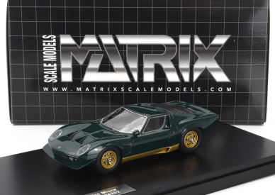 Matrix scale models Lamborghini Miura P400s Millechiodi 1969 1:43 Zelená