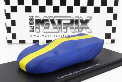 Matrix scale models Lola Under Cover - T70 Mkiii Race Version 1967 1:43 Modrá Žlutá