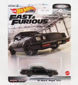 Mattel hot wheels Buick Regal Gnx 1987 - Fast & Furious 1:64 Black