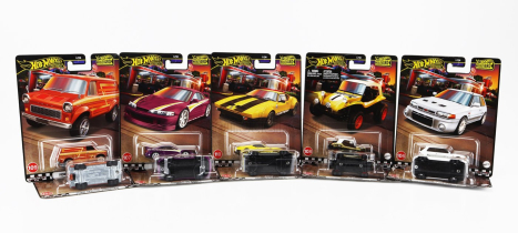 Mattel hot wheels Ford england Set Assortment 10 Pieces 1:64 Různé