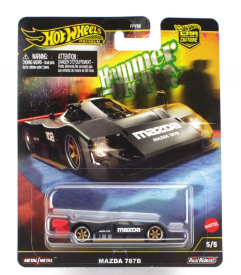 Mattel hot wheels Mazda 787b Base Racing 1991 1:64 Black