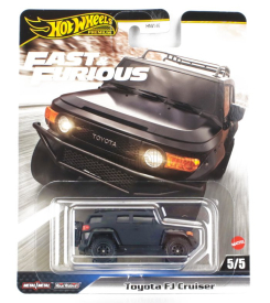 Mattel hot wheels Toyota Fj Cruiser 2018 - Fast & Furious 1:64 Matt Grey