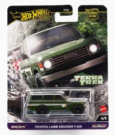Mattel hot wheels Toyota Land Cruiser Fj60 1982 1:64 Zelená
