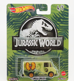 Mattel hot wheels Truck Combat Medic Van - Jurassic World 1:64 Zelená