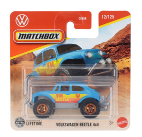 Mattel hot wheels Volkswagen Beetle  4x4 1965 1:64 Blue