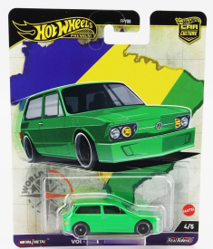 Mattel hot wheels Volkswagen Brasilia 1975 1:64 Zelená