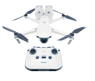 MAVIC AIR 2 - Sada nálepek (uhlíkový design) (White)
