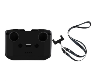 MAVIC AIR 2 - Silikonová ochrana vysílače + popruh vysílače (Black)