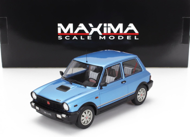 Maxima Autobianchi A112 Abarth Vii-series 1984 1:18 Světle Modrá Met