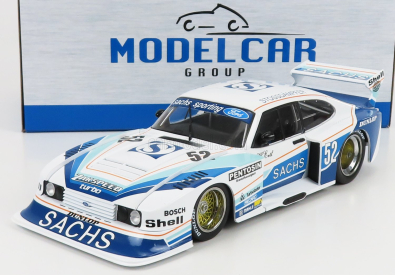 Mcg Ford england Capri Turbo Gr.5 Team Sacha N 52 Drm Zolder 1979 H.heyer 1:18 Bílá 2 Tóny Modrá