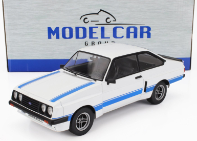 Mcg Ford england Escort Mkii Rs 2000 X-pack 1977 1:18 Bílá Modrá
