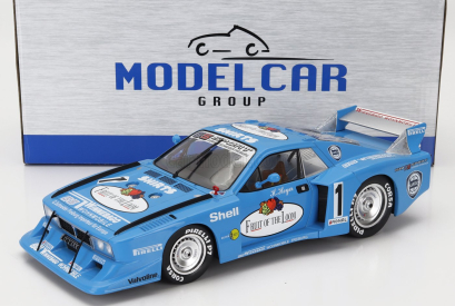 Mcg Lancia Beta Montecarlo Turbo Gr.5 Team Gs Sport Fruit Of The Loom N 1 Grc Adac Supersprint Nurburgring 1981 Hans Heyer 1:18 Bílá Světle Modrá