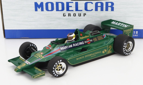 Mcg Lotus F1 79 Team Martini Racing N 2 2nd Argentina Gp 1979 1:18, zelená