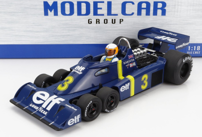 Mcg Tyrrell F1 P34 Elf 6 Wheeler N 3 Pole Position, Winner Sweden Gp 1976 1:18