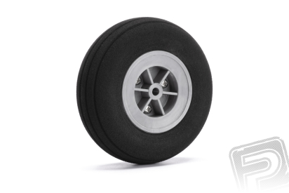 Mechová kolečka Deluxe 73mm s drážkami, 2ks