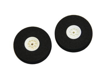 Mechové podvozkové kolo ploché 30mm (2)