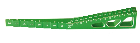 Měřidlo světlé výšky 0 mm do 11 mm ( schodový po 1 mm )