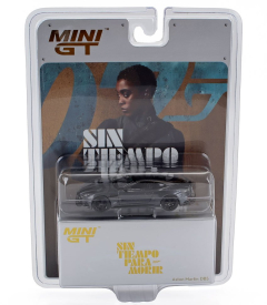 Mini-gt Aston martin Dbs Coupe 2021 - 007 James Bond - No Time To Die - Non E' Tempo Per Morire - Spanish Blister Packaging 1:64 Grey
