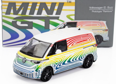 Mini-gt Volkswagen Id.buzz Van Prototype Rainbow 2023 1:64 Různé