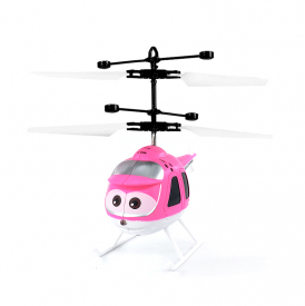 Mini helikoptéra, růžová
