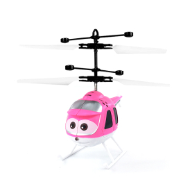 Mini helikoptéra, růžová