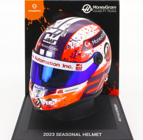 Mini helmet Schuberth helma F1 Nico Hulkenberg Team Moneygram Haas N 27 1:4