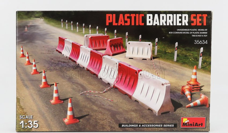 Miniart Accessories Barriere Stradali - Barrier 1:35 /