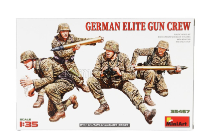 Miniart Accessories German Elite Gun Crew Military Figures 1:35 /