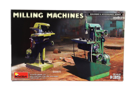 Miniart Accessories Milling Machine 1:35 /